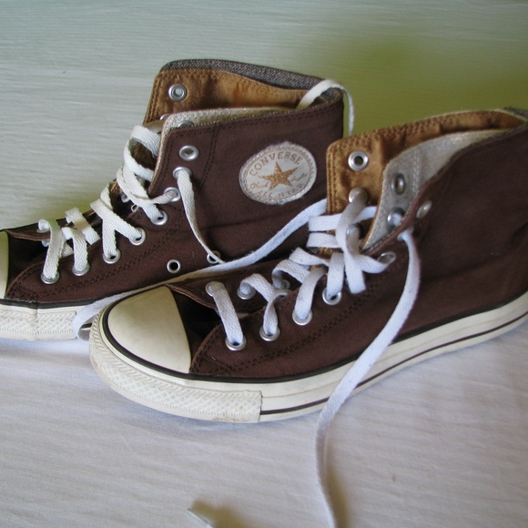 brown layered converse